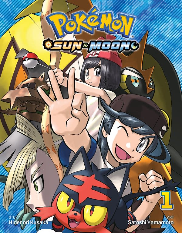 The Pokemon Sun And Moon Adventure Begins Viz Media May 18 Solicits