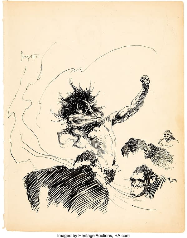 Frank Frazetta Original Artwork, Up for Auction at Heritage &#8211; From Glenn Danzig