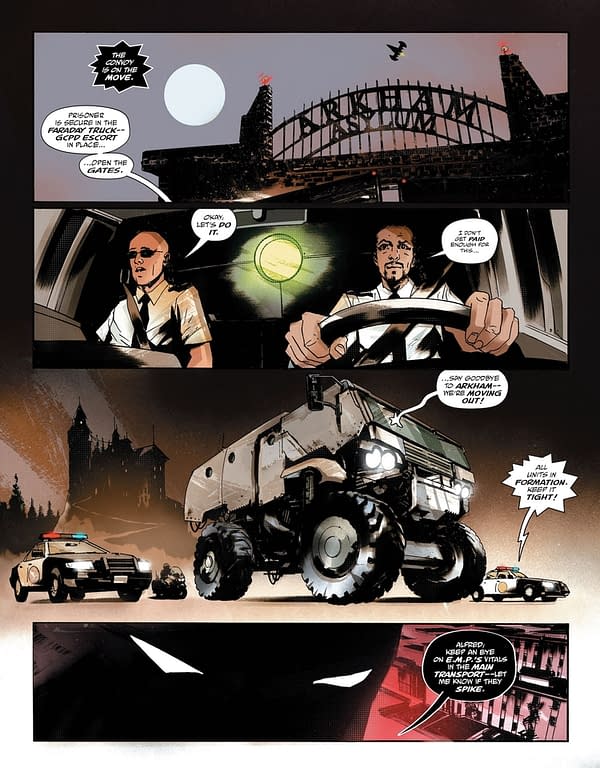 Interior preview page from Batman: One Dark Knight #1