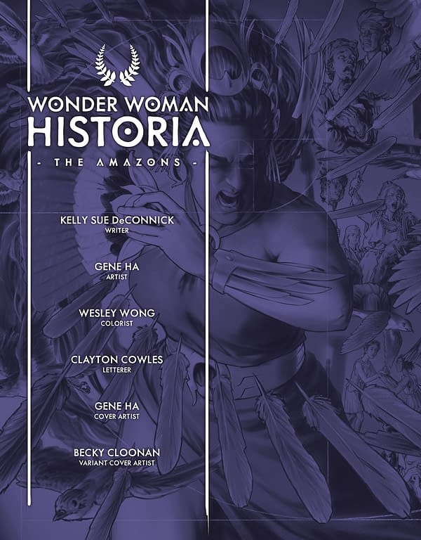 Interior preview page from Wonder Woman Historia: The Amazons #2