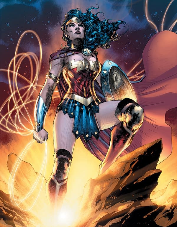 Wonder Woman attempts to fix the shattered multiverse in the next episode of DC Universe Online, courtesy of Daybreak Games.