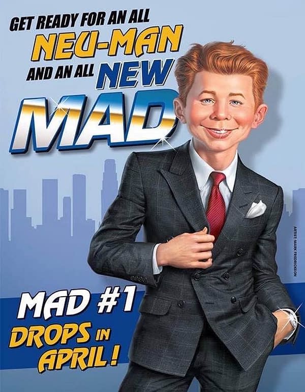 Not a Hoax, Not an Imaginary Story: Mad Magazine is Relaunching with #1 – and Not for April Fools' Day