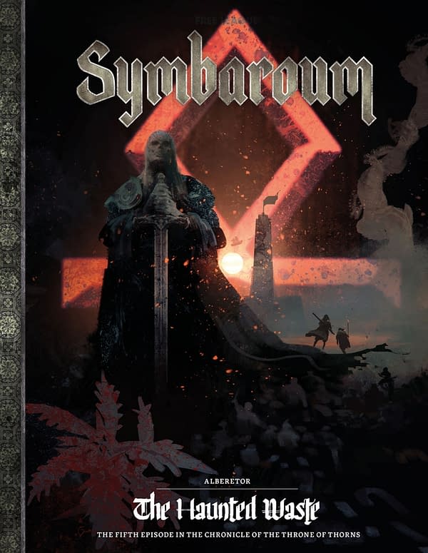 A look at the cover for Symbaroum: Alberetor – The Haunted Waste, courtesy of Free League Publishing.