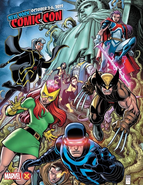 X-Men of Dawn of X Adorn New York Comic Con's 2019 Program Guide