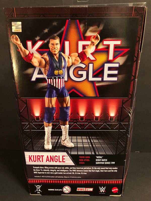 WWE FML09 Entrance Greats Kurt Angle Action Figure for sale online 