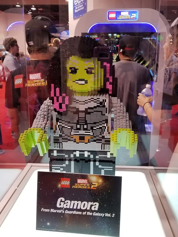 LEGO Marvel Super Heroes 2 Gamora Statue D23