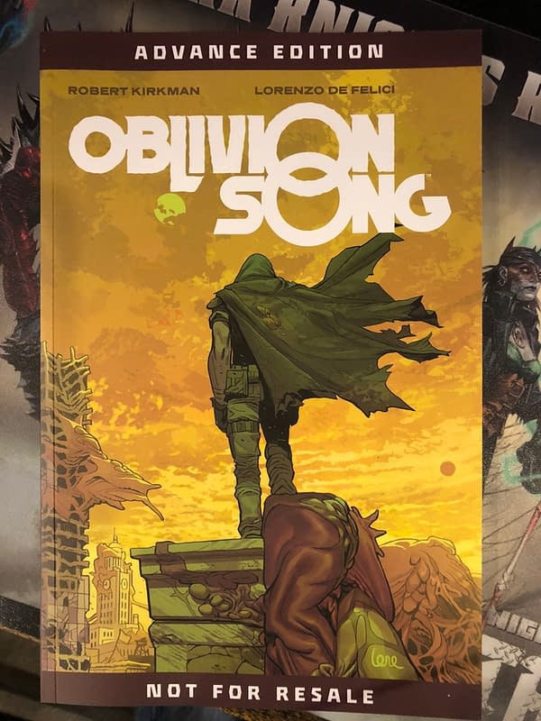 Image/Skybound Sends Retailers Complete Robert Kirkman Oblivion Song Trade Paperback Two Months Before First Issue Published