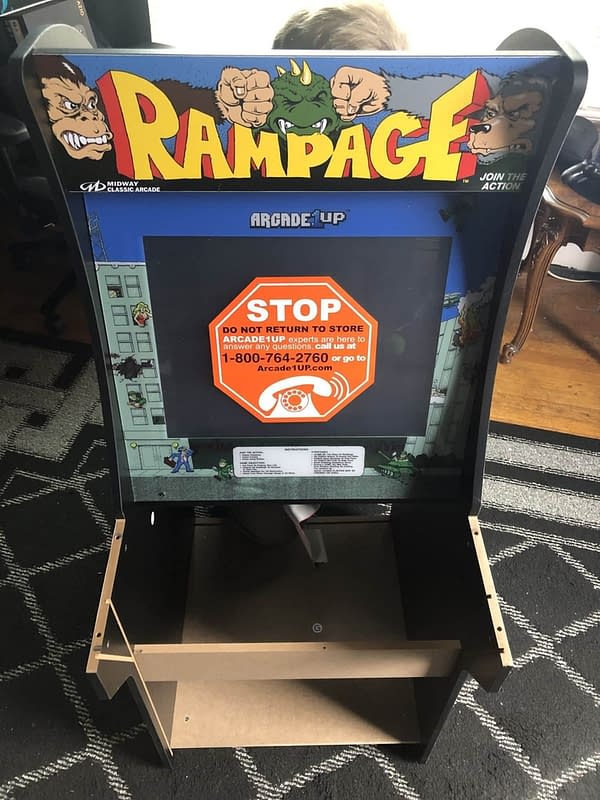 Review Arcade1Up Rampage Arcade