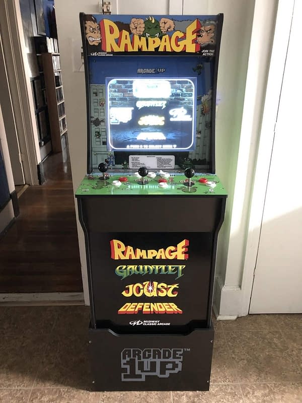 Review: Arcade1Up Rampage Arcade Cabinet