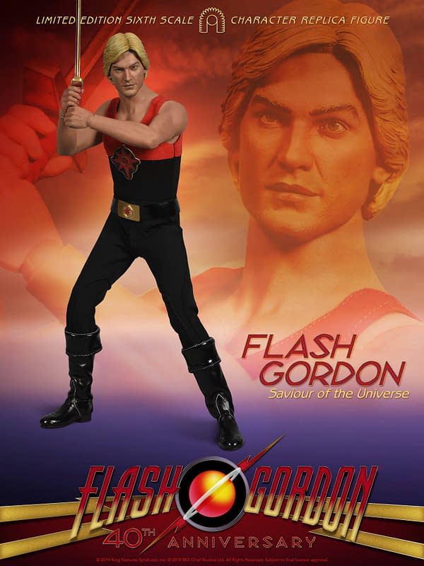 Flash Gordon 1/6th Scale Figures Coming From BIG Chief Studios