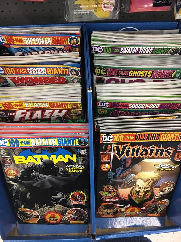 First Look At This Weekend S Walmart Dc Giant Comic Magazines