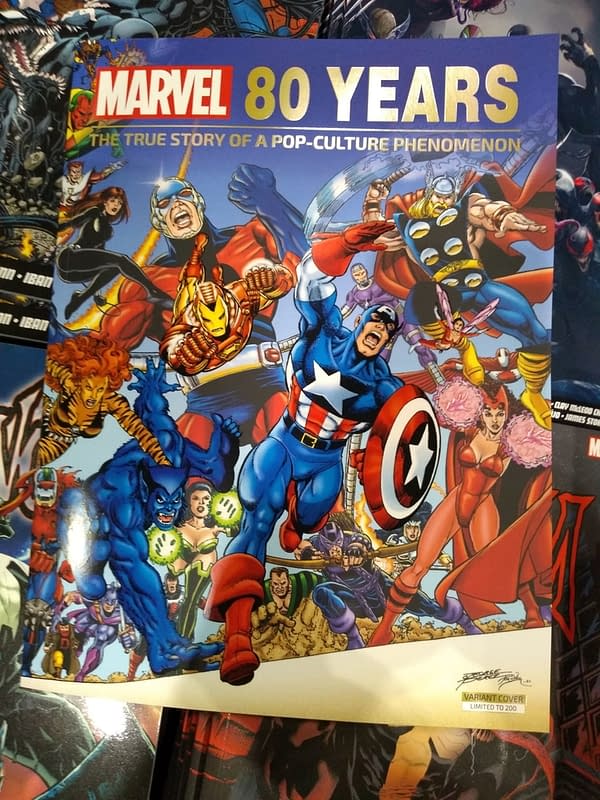 200-Copy 80 Years Of Marvel George Perez Variant at MCM London Comic Con Today &#8211; if You Run