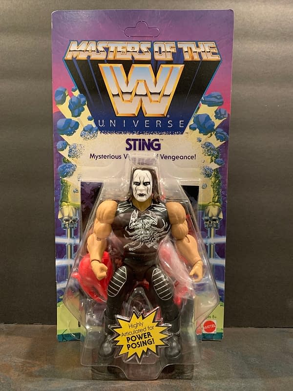 Masters of the WWE Universe: Let's Look at the Sting Figure