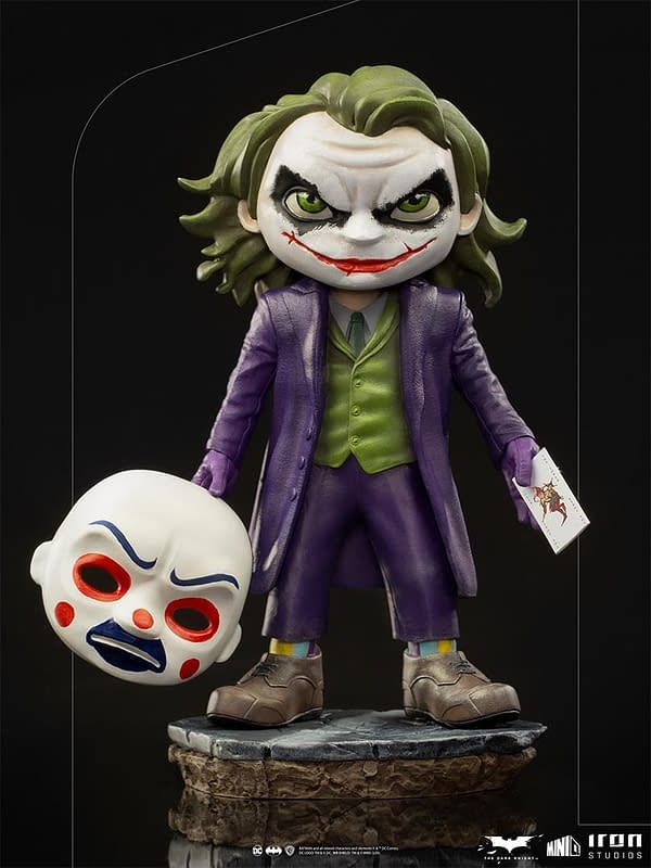 The Dark Knight Joker Gets His Own Minico Design from Iron Studios