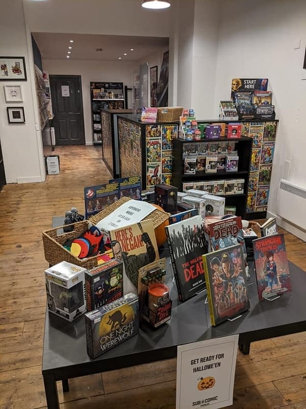 Online Comic Store Subacomic Launches Real Actual Shop In Peebles