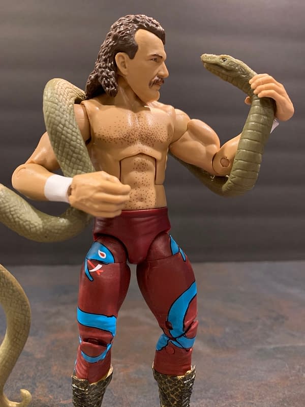 Let's Take A Look At Mattel's New WWE Elite Legends Jake The Snake