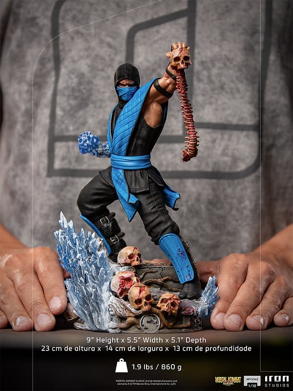 Iron Studios Embrace the Cold With New Mortal Kombat Sub-Zero Statue