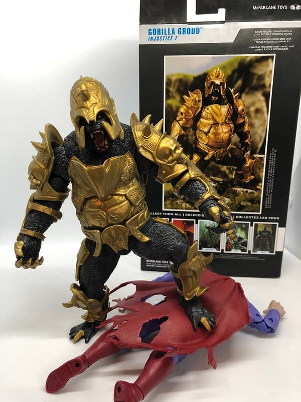 Gorilla Grodd Stands His Ground His New McFarlane Toys Figure