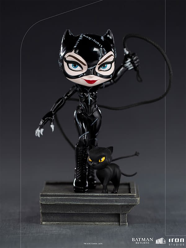 Batman Returns Catwoman Joins Iron Studios MiniCo Statue Line