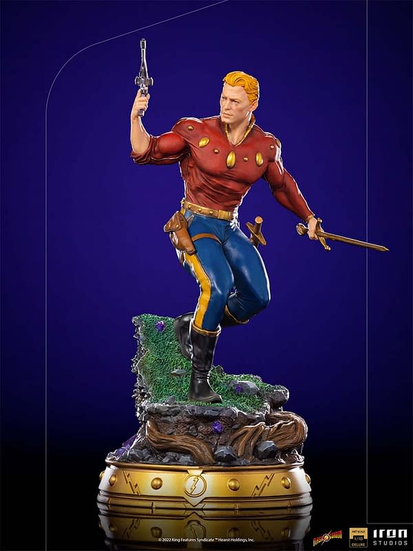 Flash Gorgon is Back with New Dynamic Statue from Iron Studio