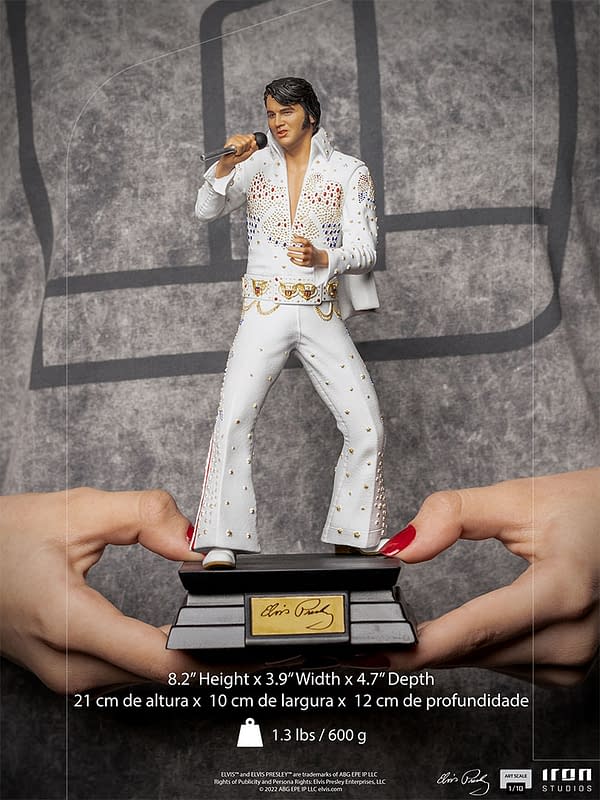 Elvis Presley Returns to Hawaii with New Iron Studios Statue