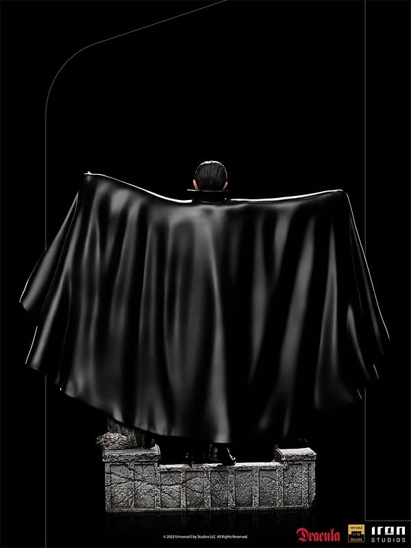 Universal Monsters Dracula Bela Lugosi Statue Revealed by Iron Studios