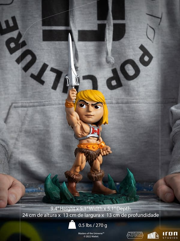 Iron Studios Debuts Their 1st Masters of the Universe MiniCo Statues 
