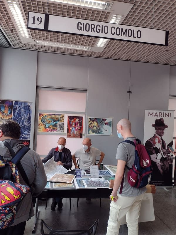 Saturday Photos And Videos From Lake Como Comic Art Festival