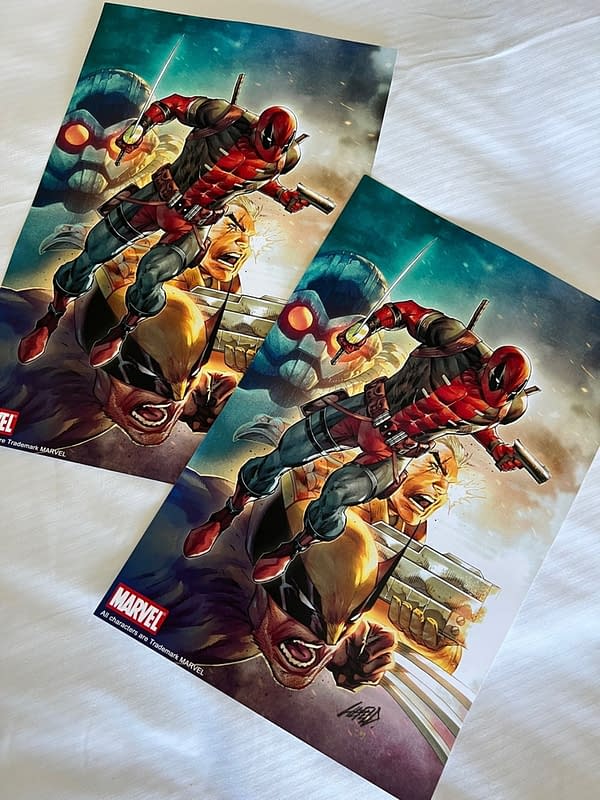 Rob Liefeld previews Long-Lost Deadpool: Badder Blood At San Diego
