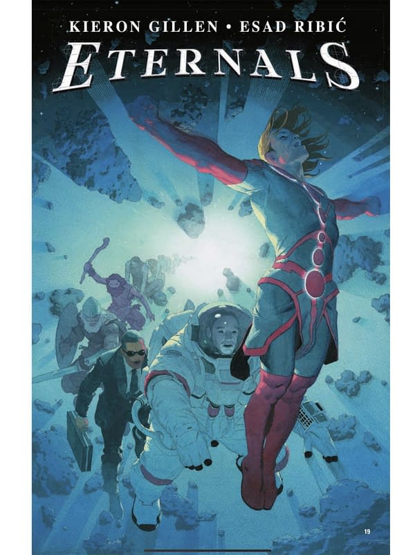 First Preview Of Esad Ribic's Art In The Eternals #1 For December