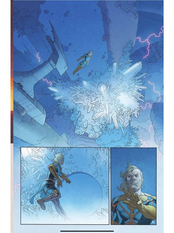 First Preview Of Esad Ribic's Art In The Eternals #1 For November