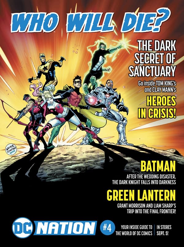 The Other Major Heroes In Crisis #1 Death Confirmed? Really?