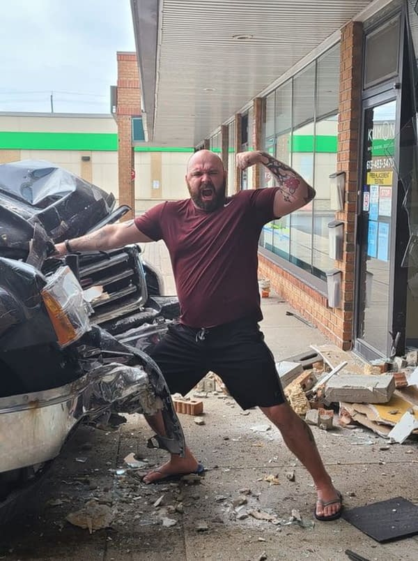 Comic Shop Owner Narrow;ly Avoided Death By FedEx