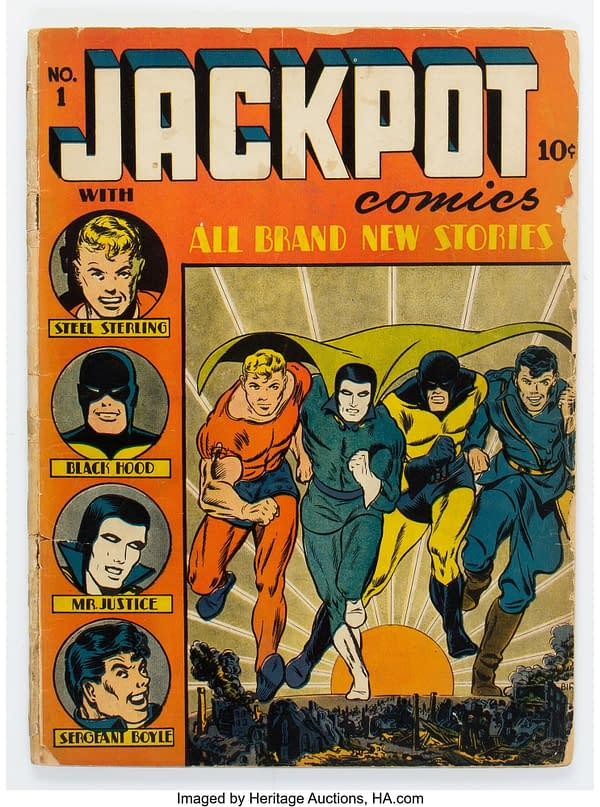 Jackpot Comics #1 (MLJ, 1941) 
