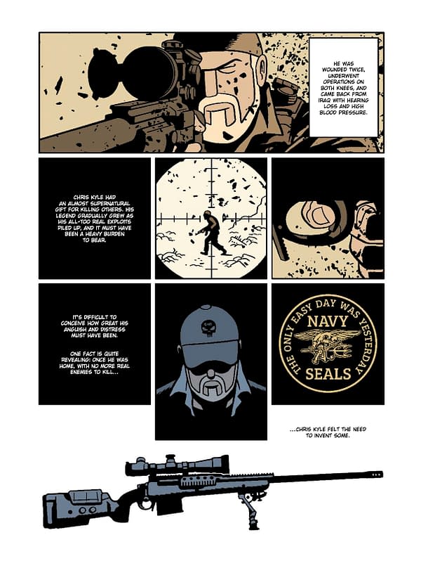 Graphic Novel Preview: The Man Who Shot Chris Kyle: An American Legend