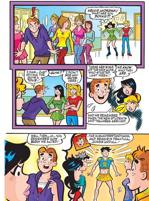 Interior preview page from Archie Showcase Digest #8