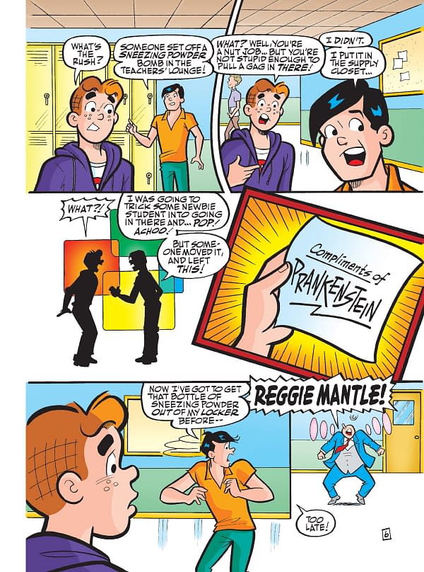 Interior preview page from Archie Showcase Digest #8