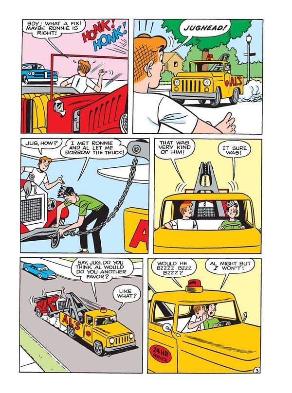 Interior preview page from Archie Jumbo Comics Digest #330