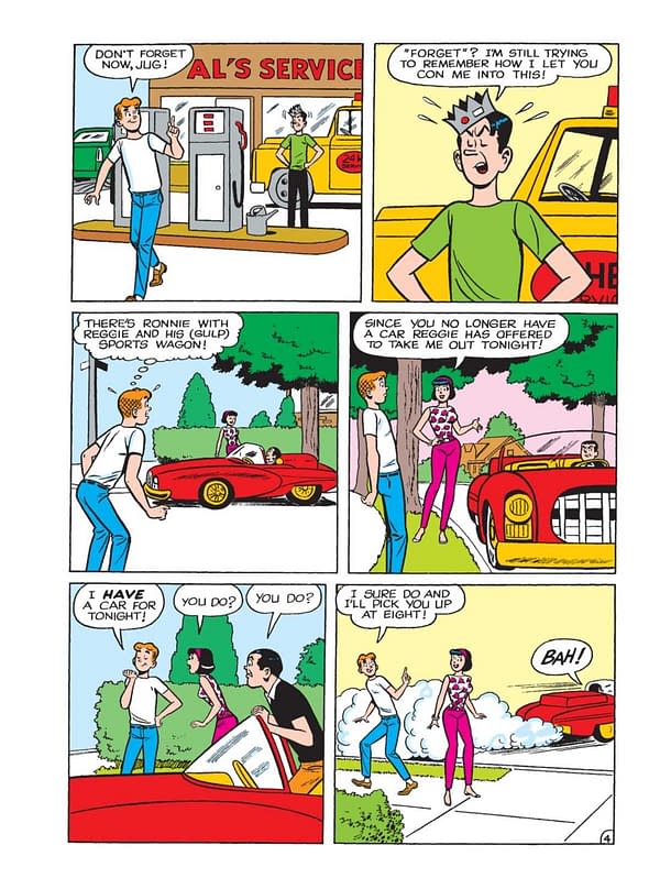 Interior preview page from Archie Jumbo Comics Digest #330