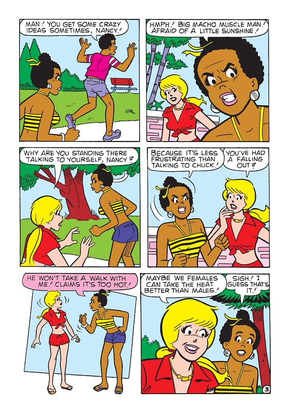 Interior preview page from World of Archie Jumbo Comics Digest #120