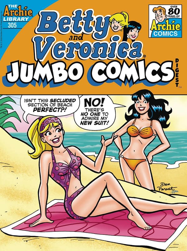 Cover image for Betty And Veronica Jumbo Comics Digest #305