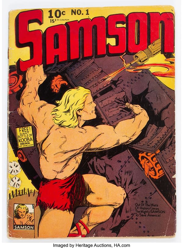 Samson #1 (Fox Features Syndicate, 1940)