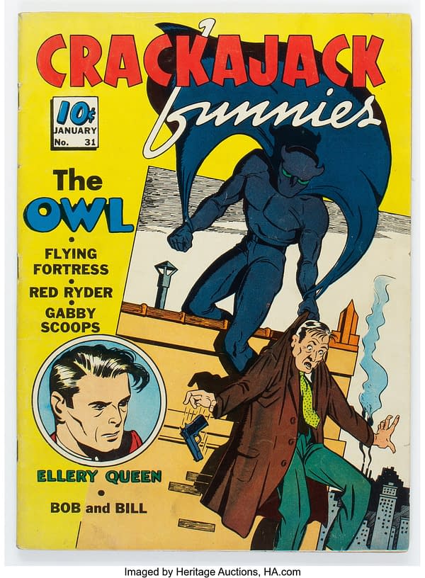 Crackajack Funnies #31 featuring the Owl (Dell, 1941)