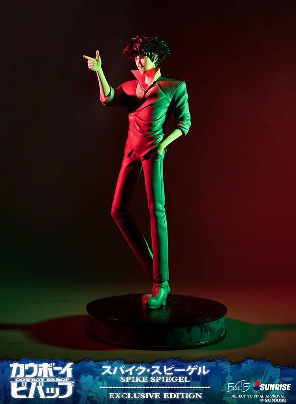 First 4 Figures Introduces Spike Spiegel Figure From New Cowboy Bebop Line