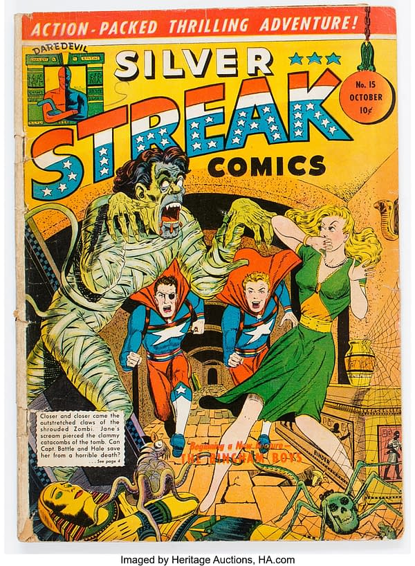 Silver Streak Comics #15 (Lev Gleason, 1941)