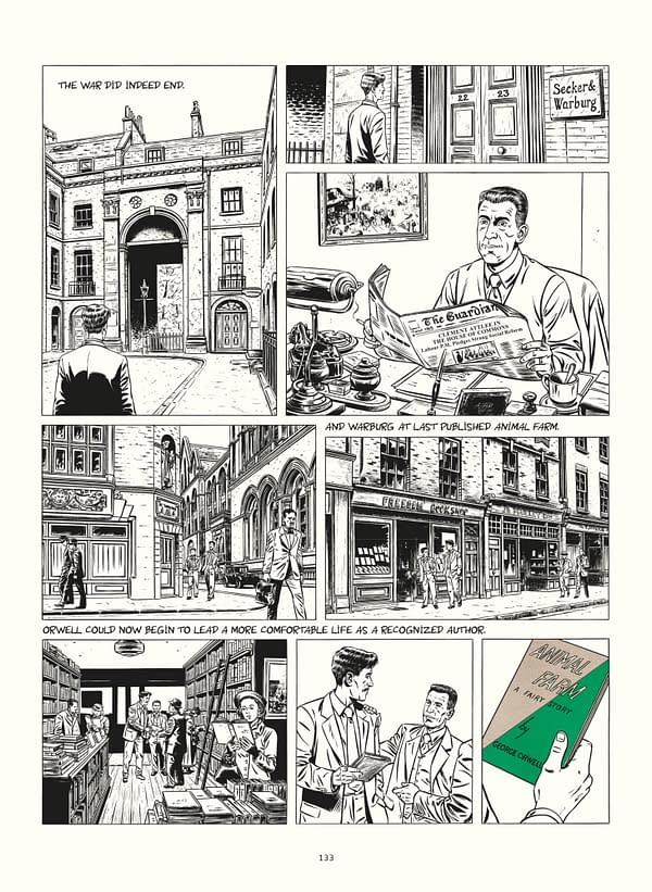 Orwell: SelfMadeHero Publishes Graphic Biography of 1984 Writer
