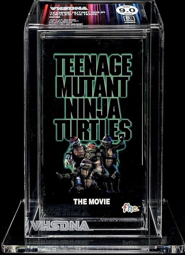 TMNT 1990 Film Graded VHS Up For Auction At ComicCo