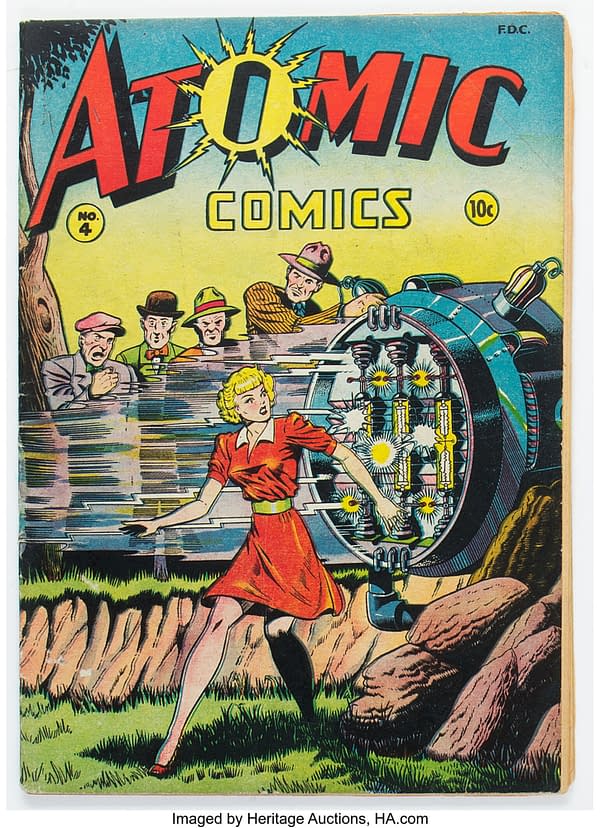 Atomic Comics #4 (Green Publishing Co., 1946)