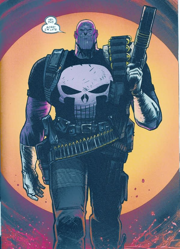 A Brand-New Look for Thanos in Cosmic Ghost Rider #3 [Spoilers]