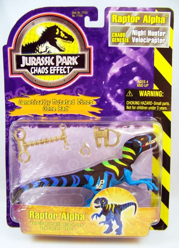 Toy Takeover: Jurassic Park Chaos Effect by Kenner